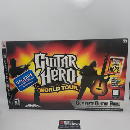 Guitar Hero World Tour [Guitar Kit] - Playstation 3 (Complete)