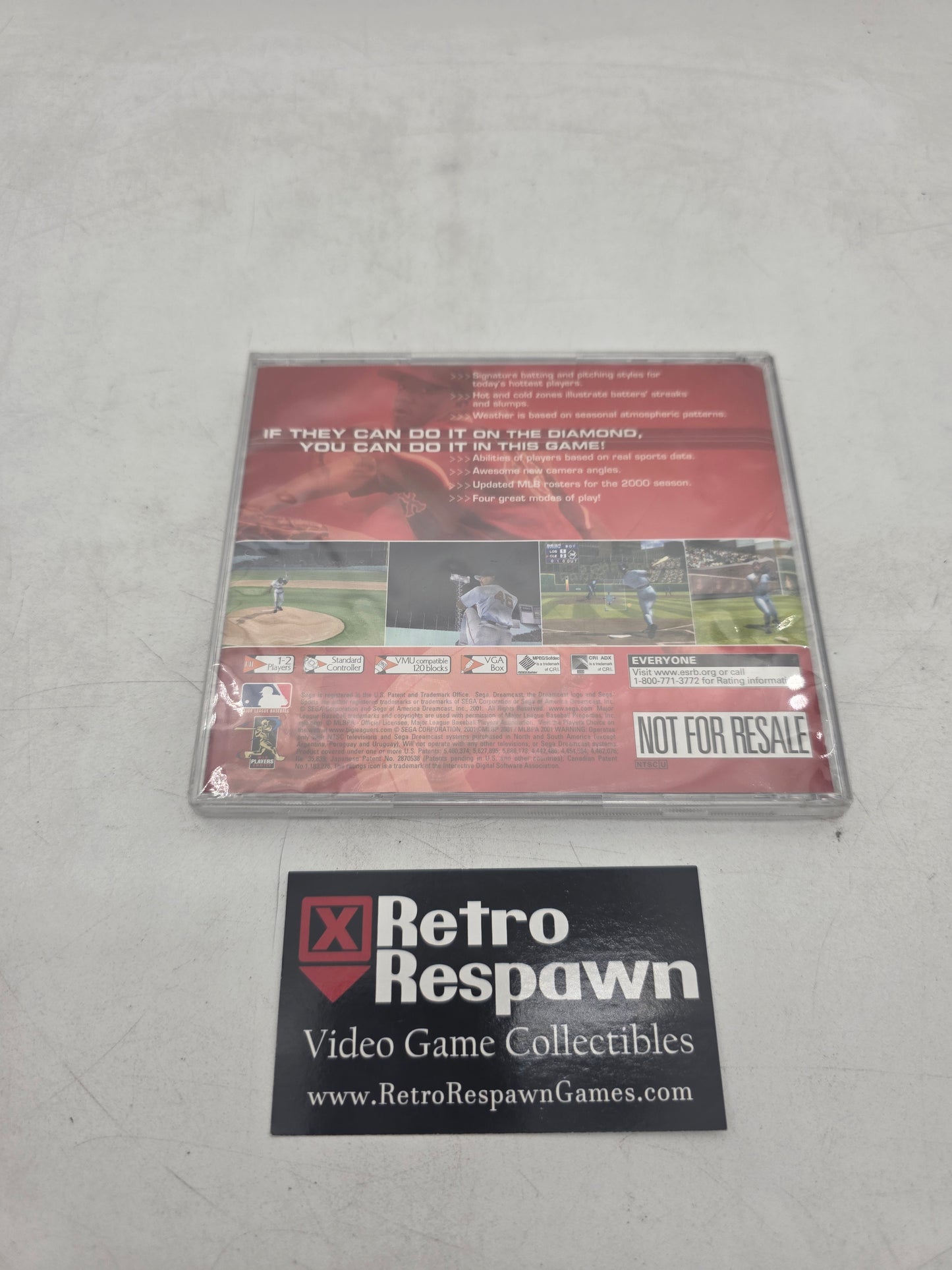 World Series Baseball 2K1 [Not For Resale] - Sega Dreamcast (Sealed)