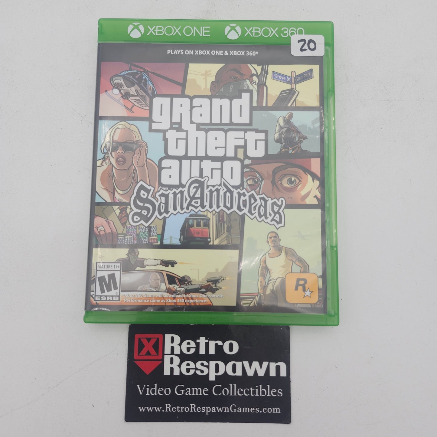 Grand Theft Auto San Andreas - Xbox One (Complete)