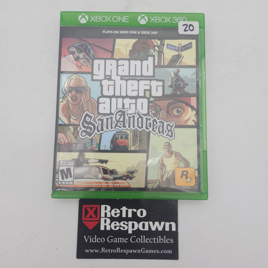 Grand Theft Auto San Andreas - Xbox One (Complete)
