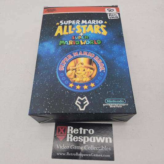 Rom Hack Super Mario All-Stars + Super Mario World - NES (Complete)
