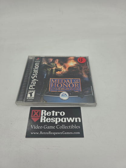 Medal of Honor Underground - Playstation (Complete)