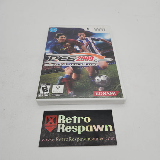 Pro Evolution Soccer 2009 - Wii (Complete)