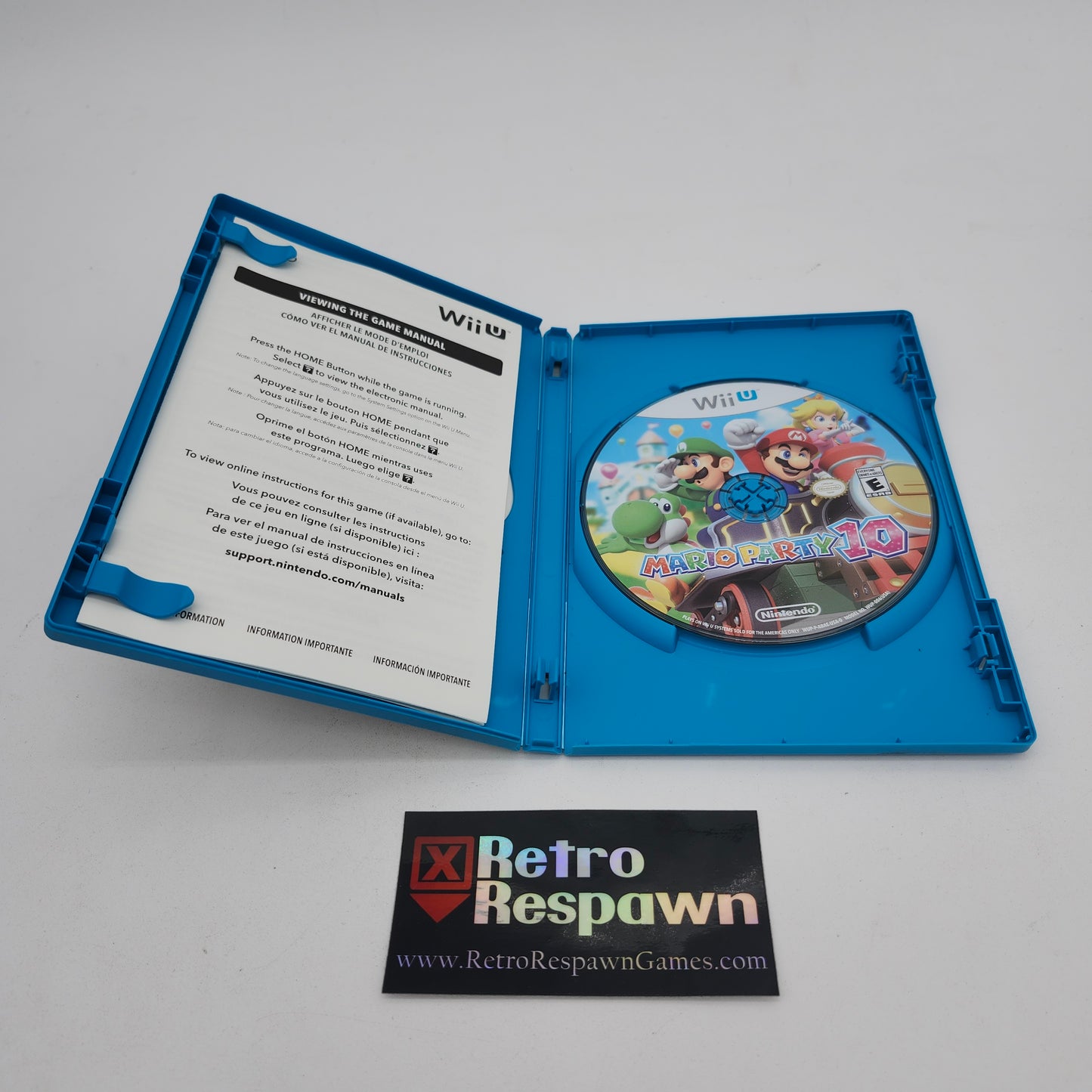 Mario Party 10 - Wii U (Complete)