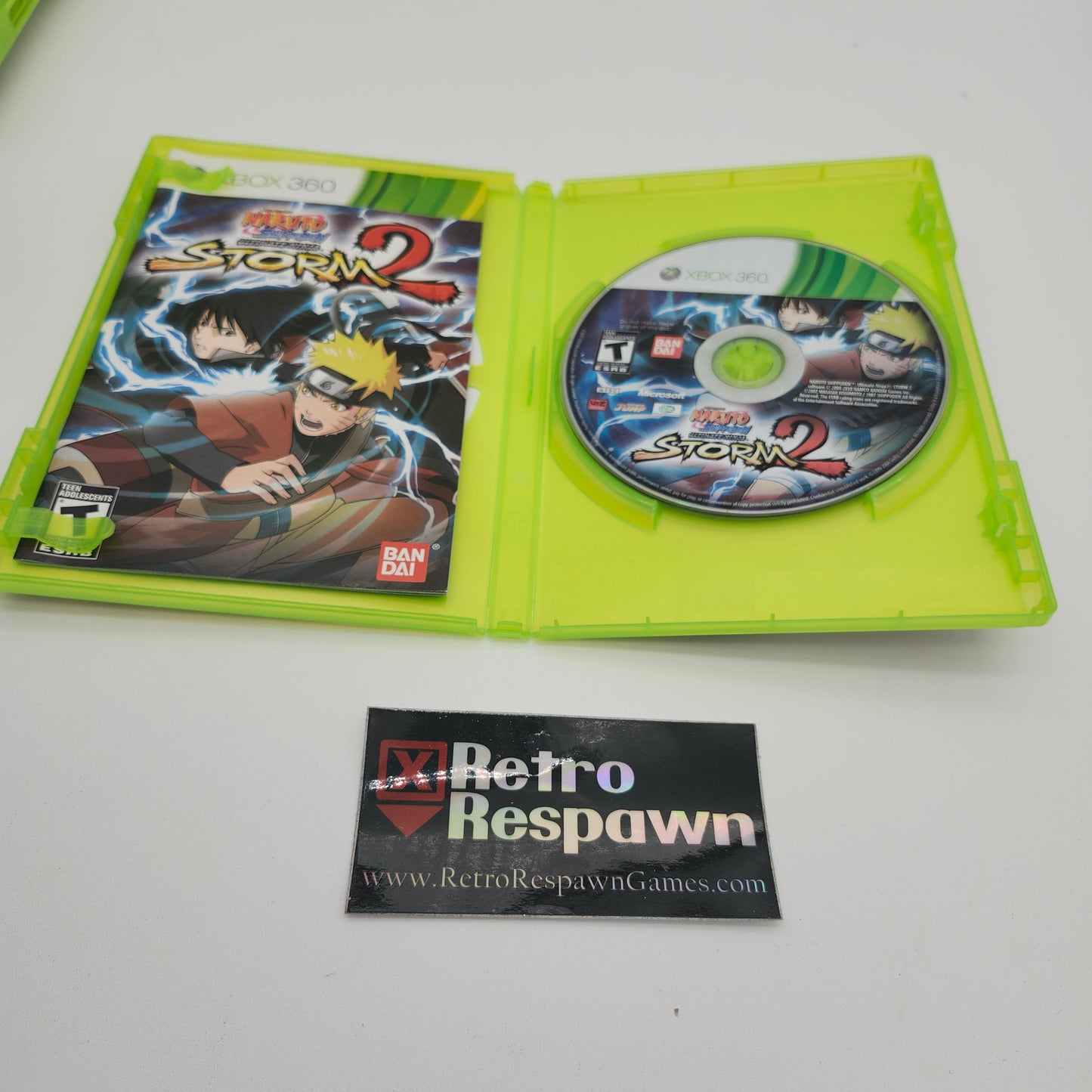 Naruto Shippuden Ultimate Ninja Storm 2 - Xbox 360 (Complete)