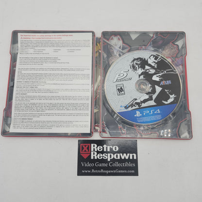 Persona 5 [Steelbook Edition] - Playstation 4 (Complete)