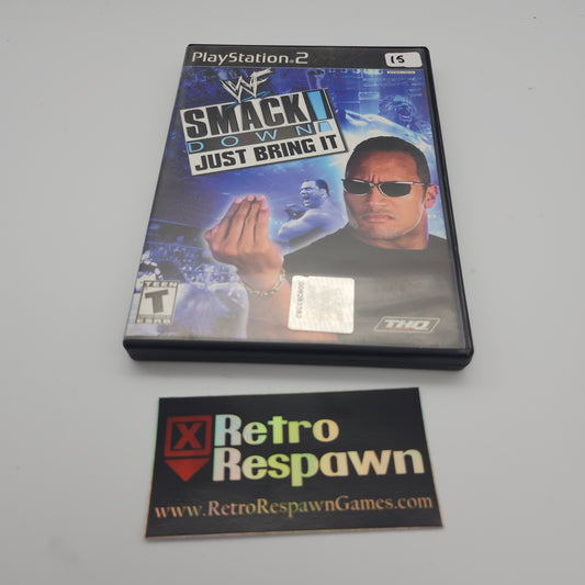 WWF Smackdown Just Bring It - Playstation 2 (Complete)