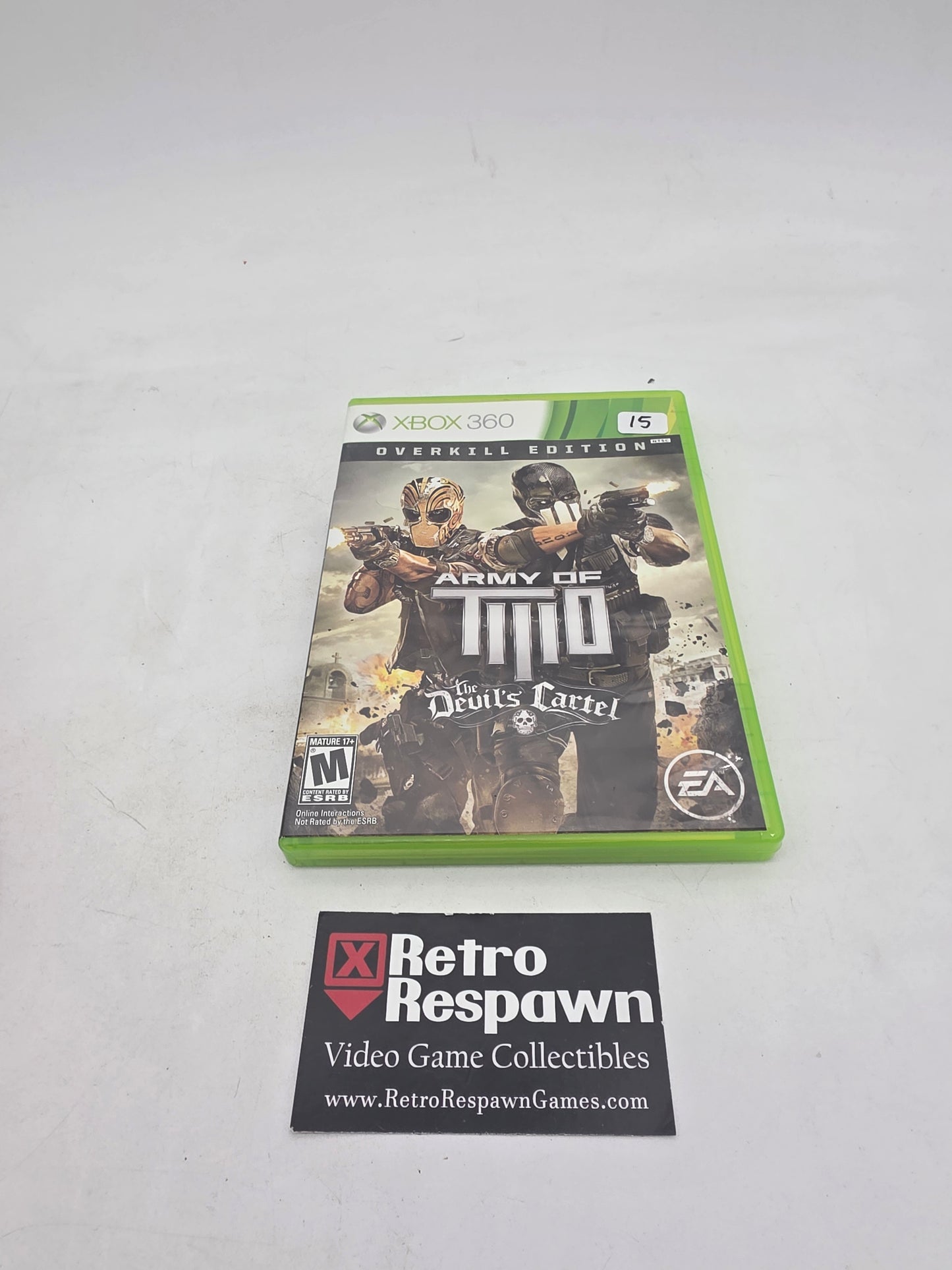 Army of Two The Devil's Cartel [Overkill Edition] - Xbox 360 (Complete)