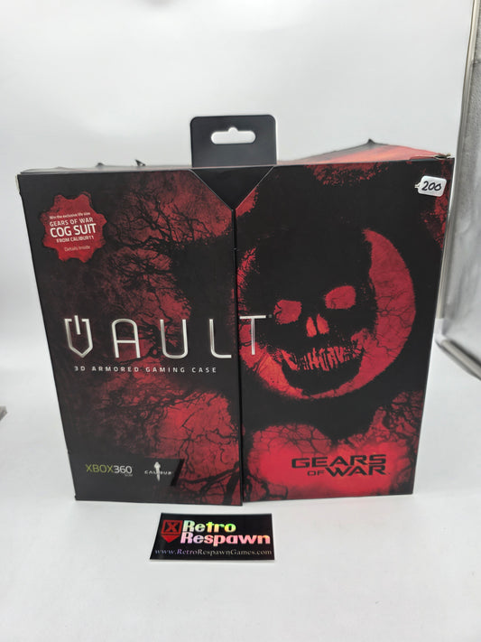 Gears of War Vauly 3D Armored Gaming Case - Xbox 360 (Complete)