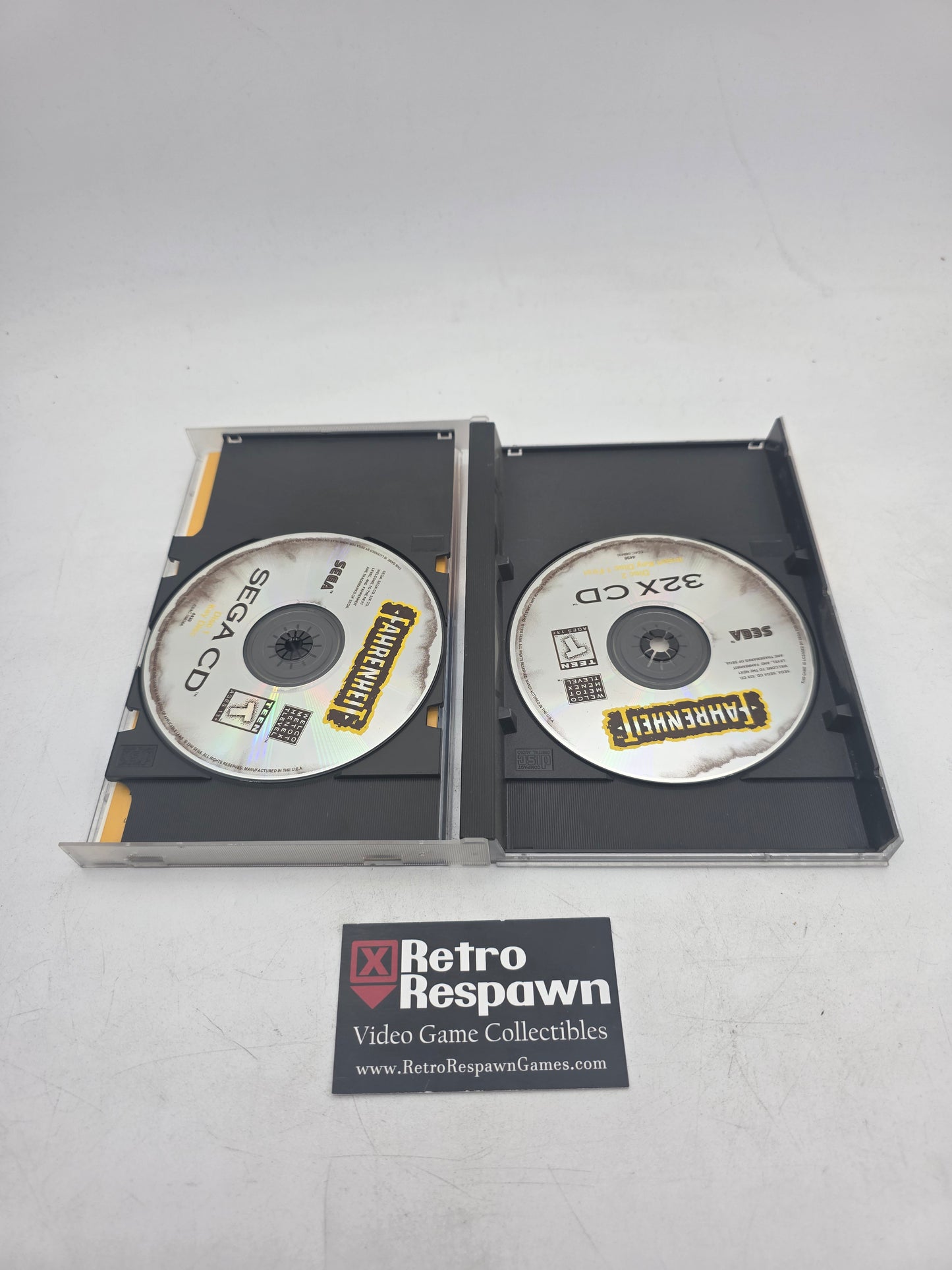 Fahrenheit - Sega CD (Complete)