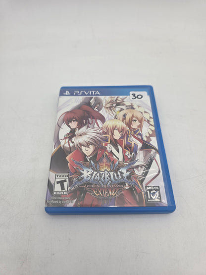 BlazBlue: Chrono Phantasma Extend - Playstation Vita (Complete)
