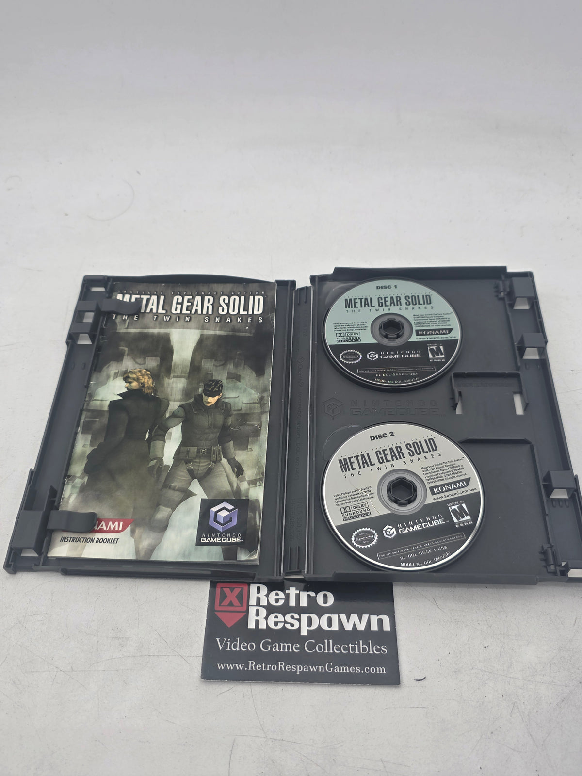 Metal Gear Solid Twin Snakes - Gamecube (Complete)