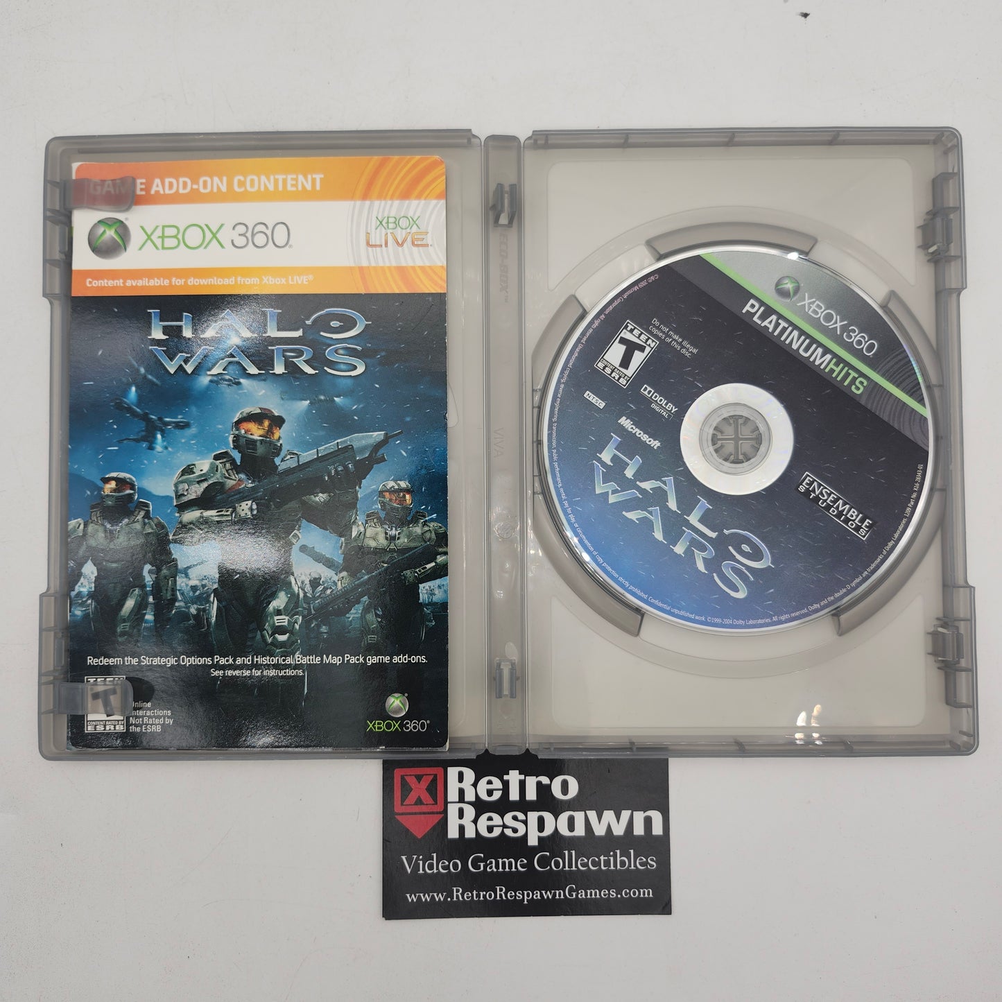 Halo Wars [Platinum Hits] - Xbox 360 (Complete)