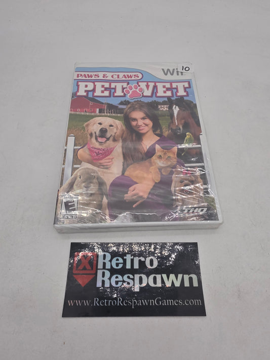 Paws & Claws Pet Vet - Wii (Sealed)