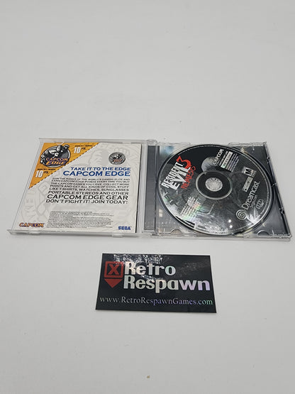 Resident Evil 3 Nemesis - Sega Dreamcast (Complete)