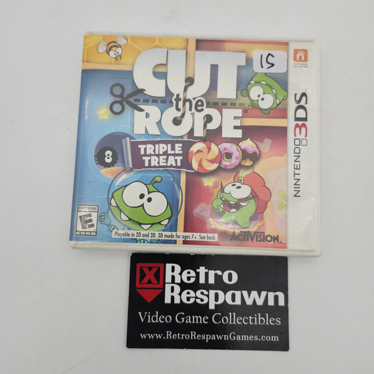 Cut the Rope: Triple Treat - Nintendo 3DS (Complete)