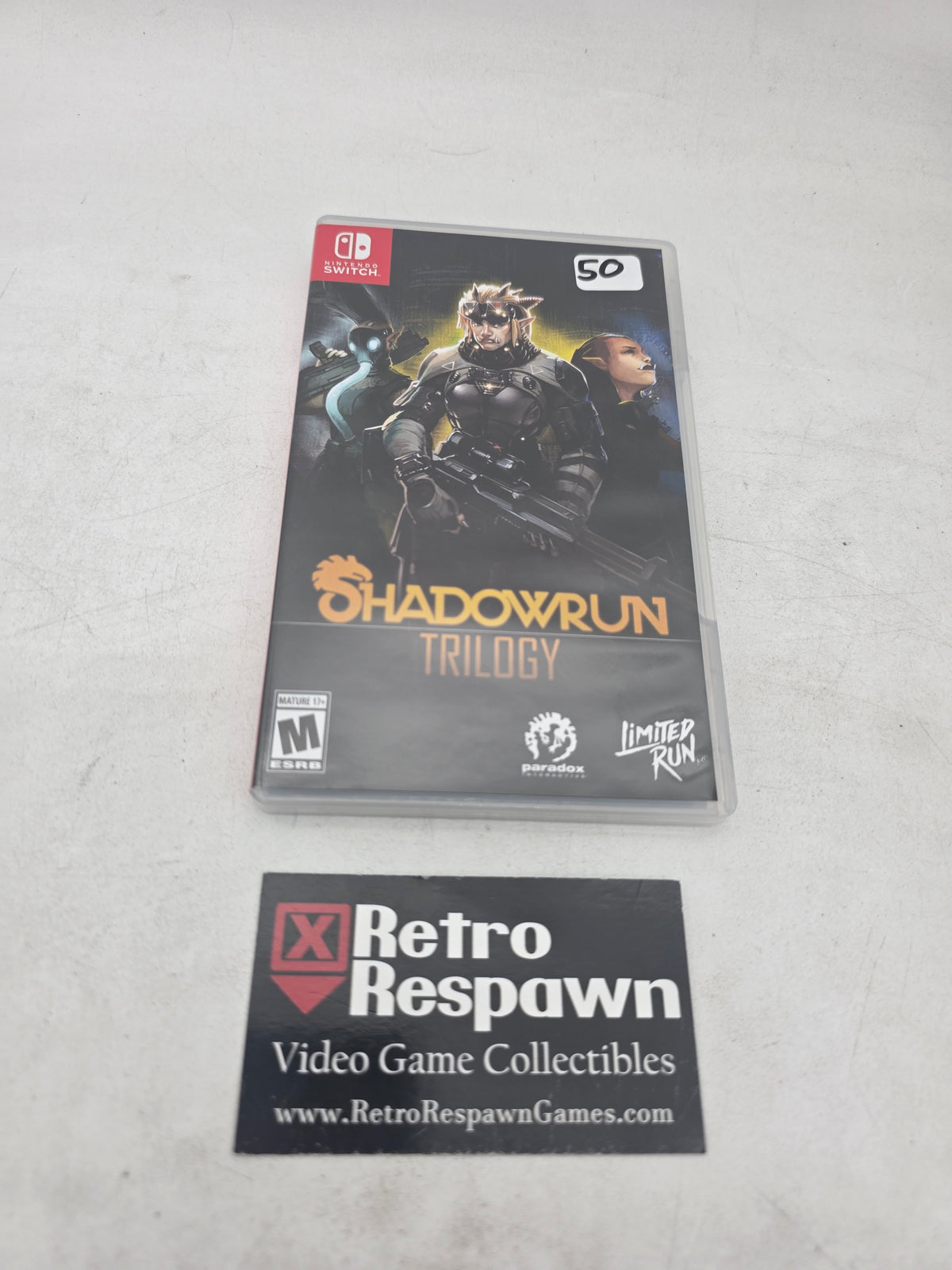 Shadowrun Trilogy - Nintendo Switch (Complete)