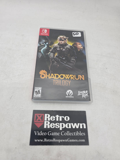 Shadowrun Trilogy - Nintendo Switch (Complete)