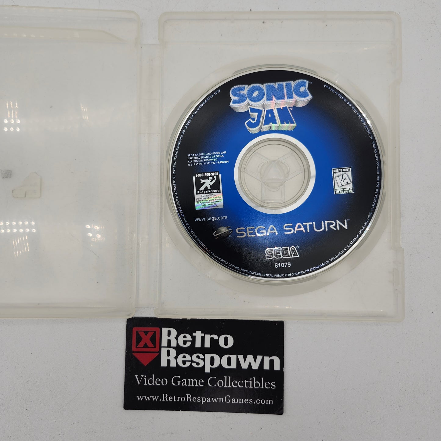 Sonic Jam - Sega Saturn (Game Only)