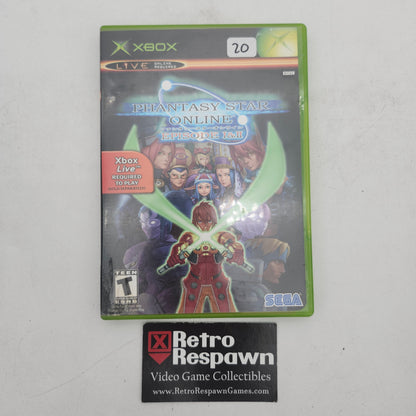 Phantasy Star Online Episode I & II - Xbox (Complete)