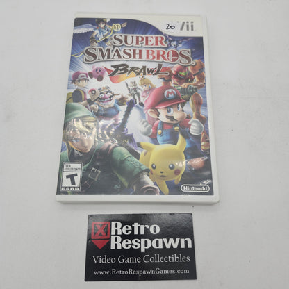Super Smash Bros. Brawl - Nintendo Wii (Complete)