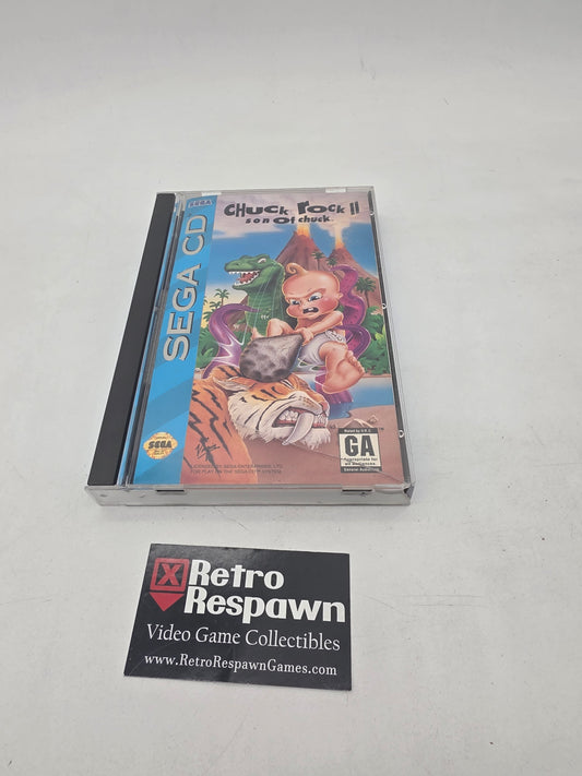 Chuck Rock II Son of Chuck - Sega CD (Complete)