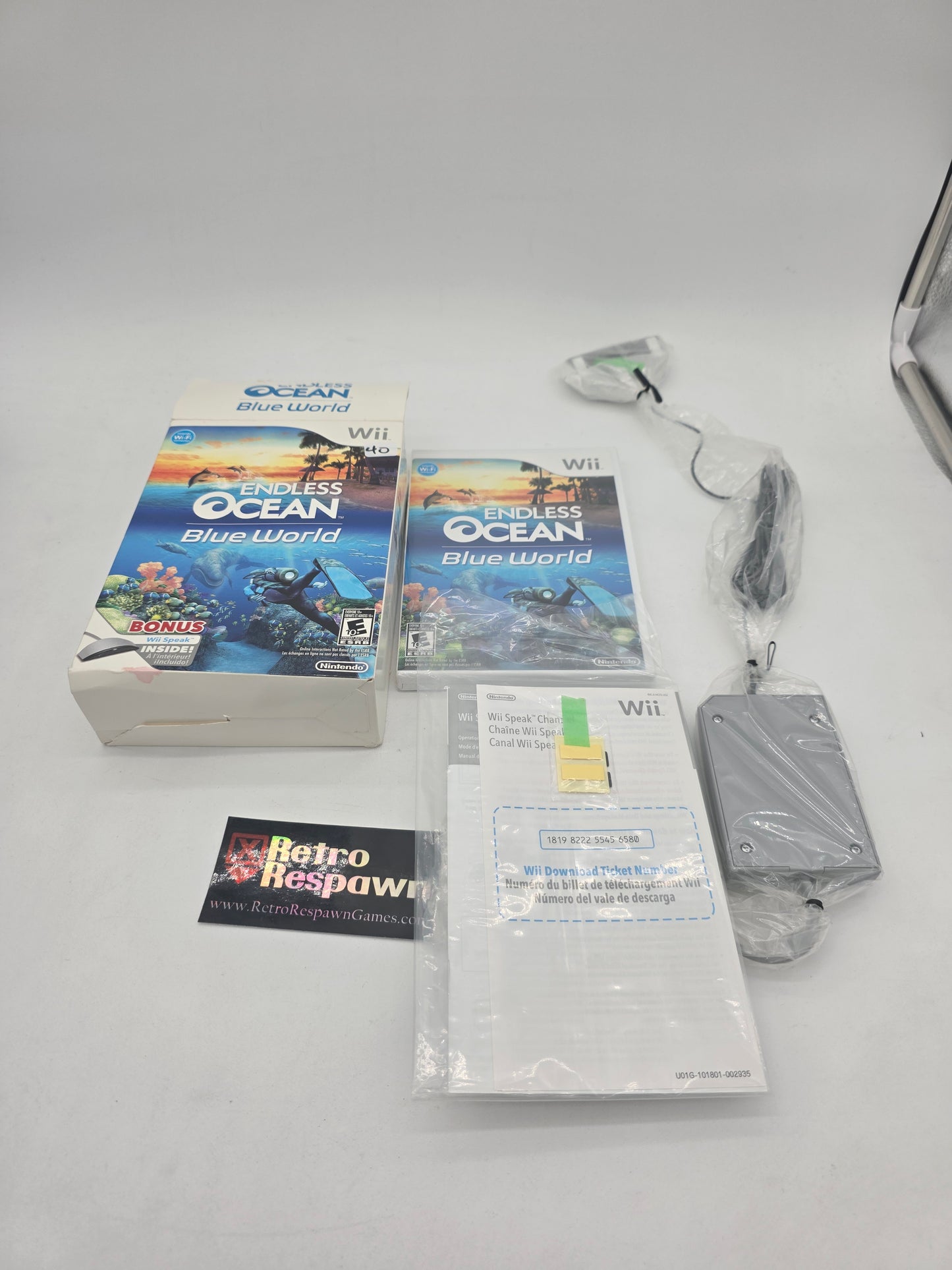 Endless Ocean: Blue World [Controller Bundle] - Wii (Complete)