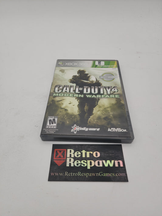 Call of Duty 4 Modern Warfare [Platinum Hits] - Xbox 360 (Complete)