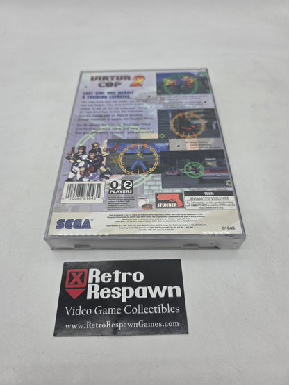 Virtua Cop 2 - Sega Saturn (Complete)