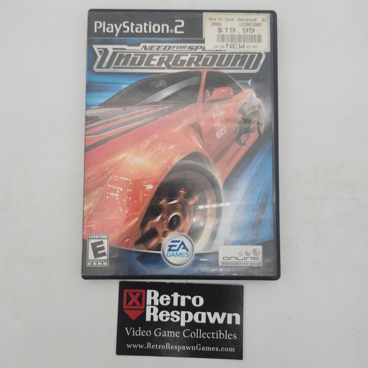 Need for Speed Underground - Playstation 2 (Complete)