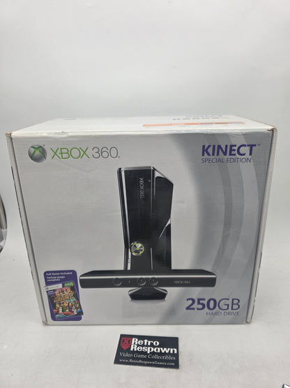 Xbox 360 Slim Console 250GB Kinect Bundle - Xbox 360 (Sealed)