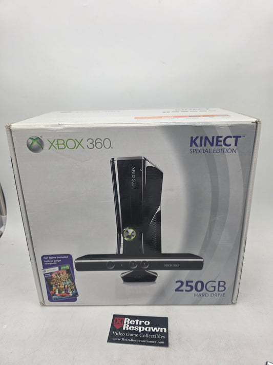 Xbox 360 Slim Console 250GB Kinect Bundle - Xbox 360 (Sealed)