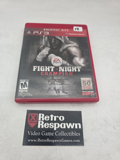 Fight Night Champion [Greatest Hits] - Playstation 3 (Complete)