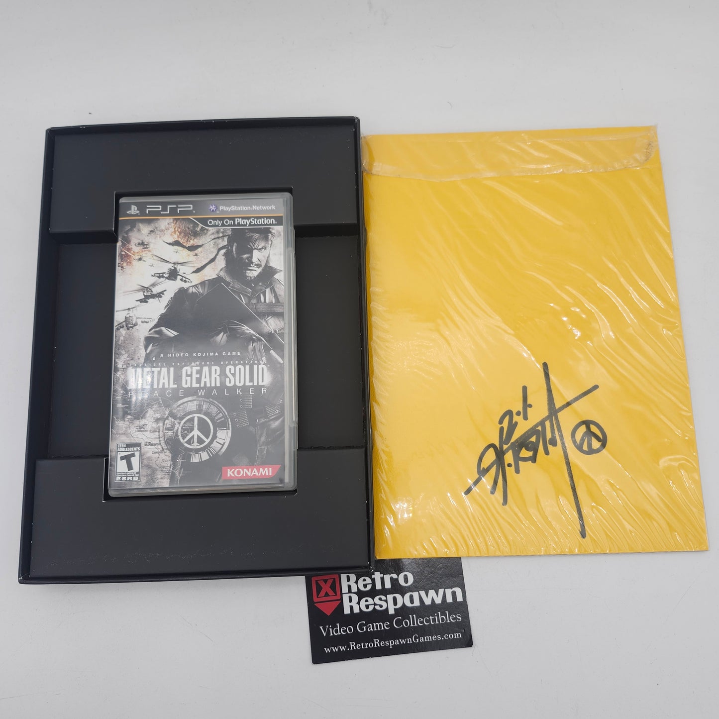 Signed Metal Gear Solid: Peace Walker [Limited Edition] - PSP (Complete)