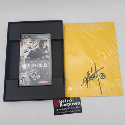 Signed Metal Gear Solid: Peace Walker [Limited Edition] - PSP (Complete)
