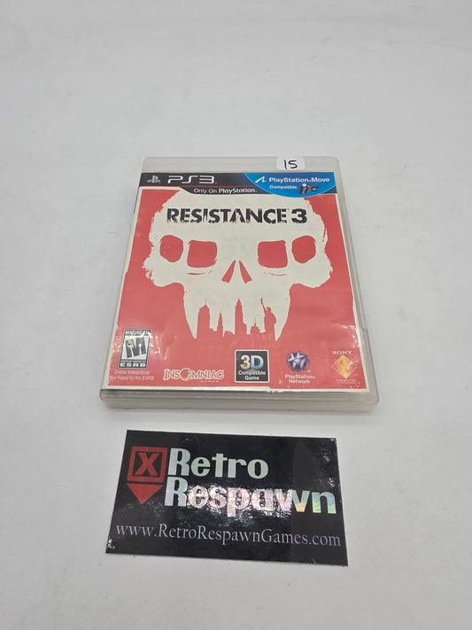 Resistance 3 - Playstation 3 (Complete)