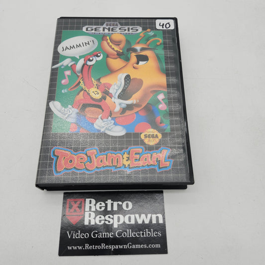 ToeJam and Earl - Sega Genesis (Complete)