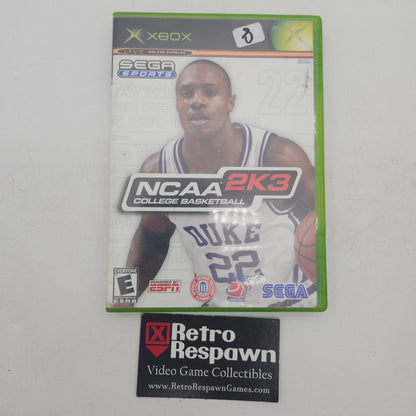 NCAA College Basketball 2K3 - Xbox (Complete)