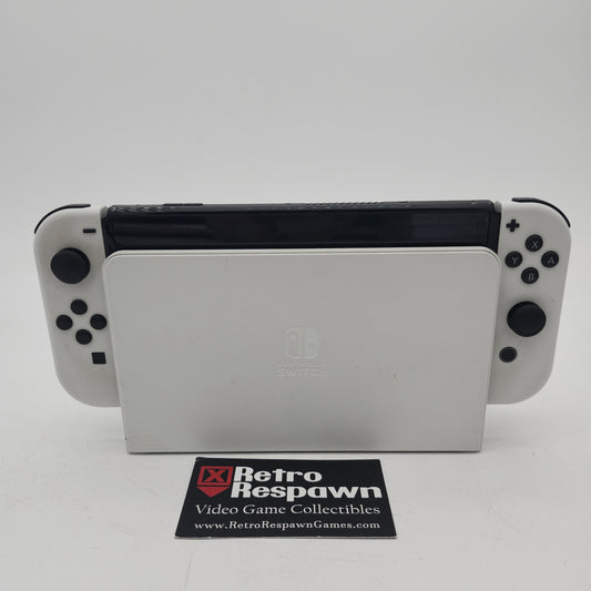 Nintendo Switch OLED with White Joy-Con - Nintendo Switch (Console+Dock+Charger)