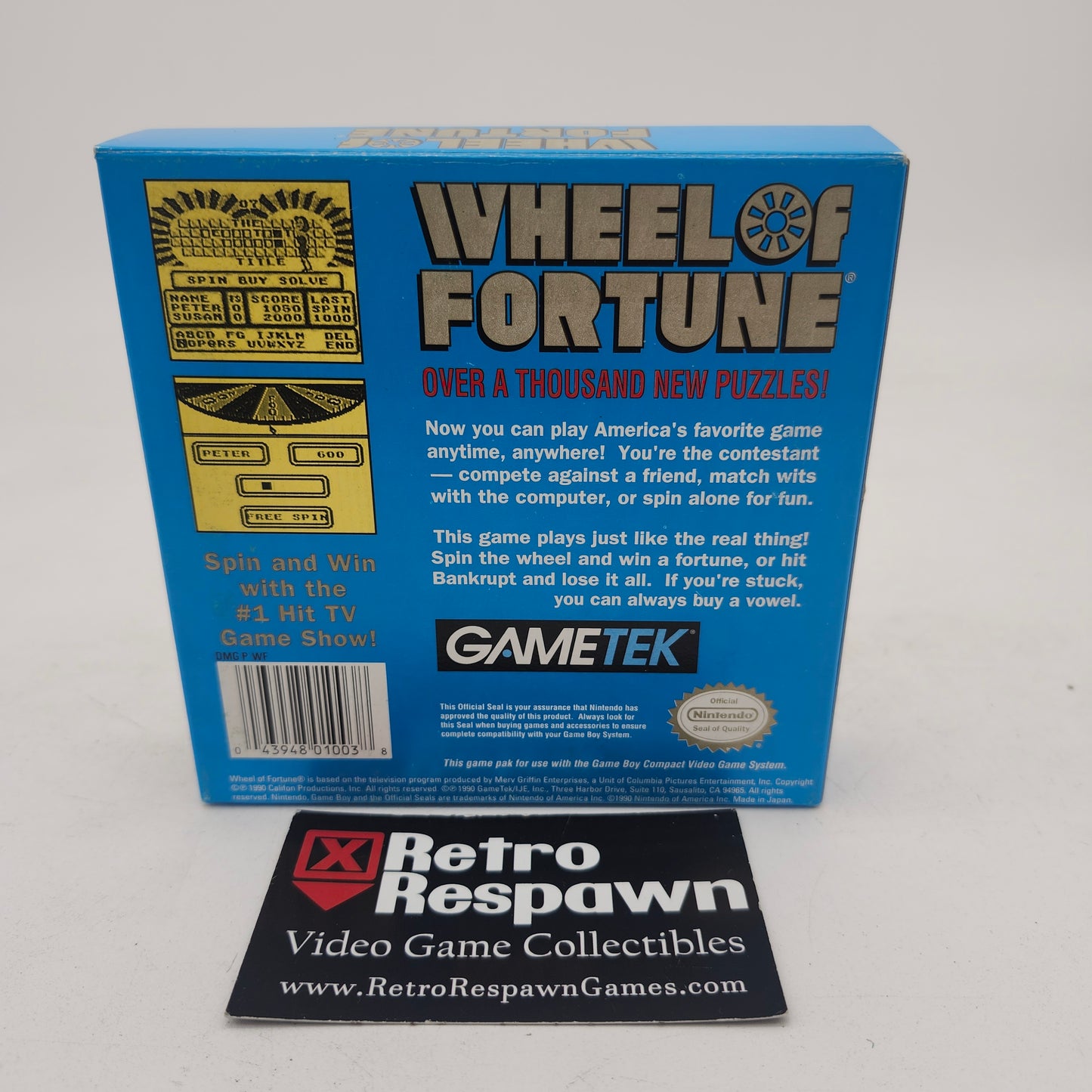 Wheel of Fortune - GameBoy (Complete)
