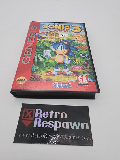 Sonic the Hedgehog 3 - Sega Genesis (Complete)