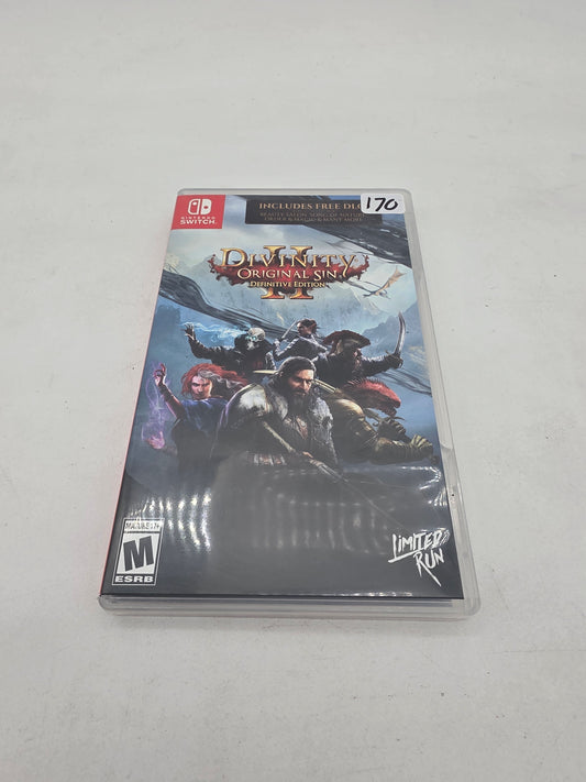 Divinity: Original Sin II: Definitive Edition - Nintendo Switch (Complete)