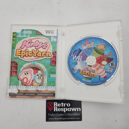 Kirby's Epic Yarn - Wii (Complete)