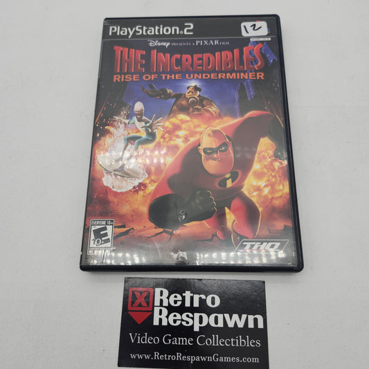 The Incredibles Rise of the Underminer - Playstation 2 (Complete)