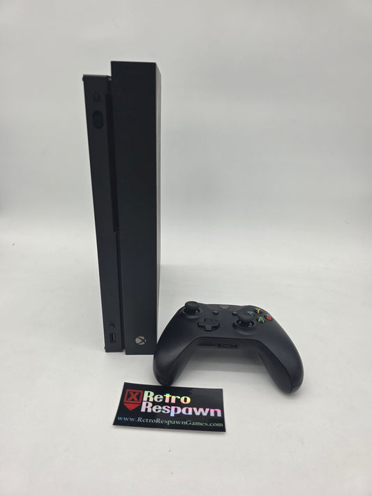 Xbox One X 1 TB Black Console - Xbox One (Console, wires Controller)