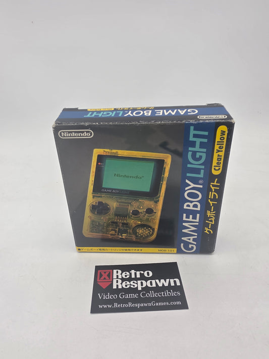 Gameboy Light [Yellow] - GameBoy (Complete)