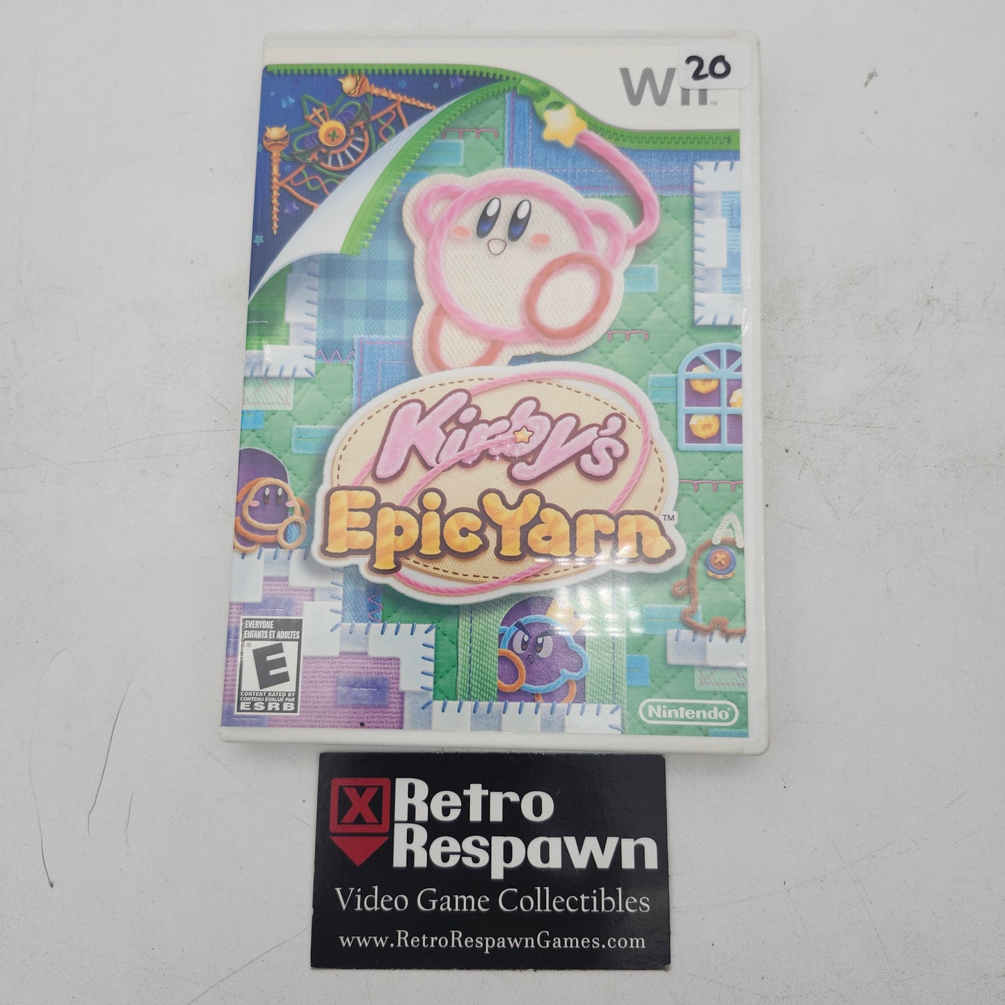 Kirby's Epic Yarn - Wii (Complete)