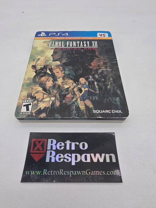Final Fantasy XII: The Zodiac Age [Limited Edition] - Playstation 4 (Complete)