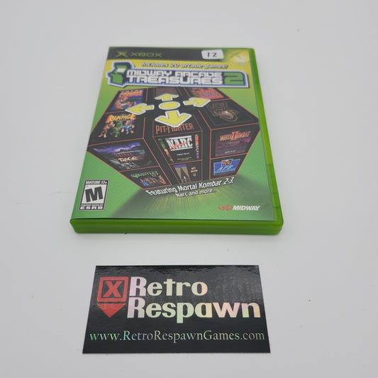 Midway Arcade Treasures 2 - Xbox (Complete)