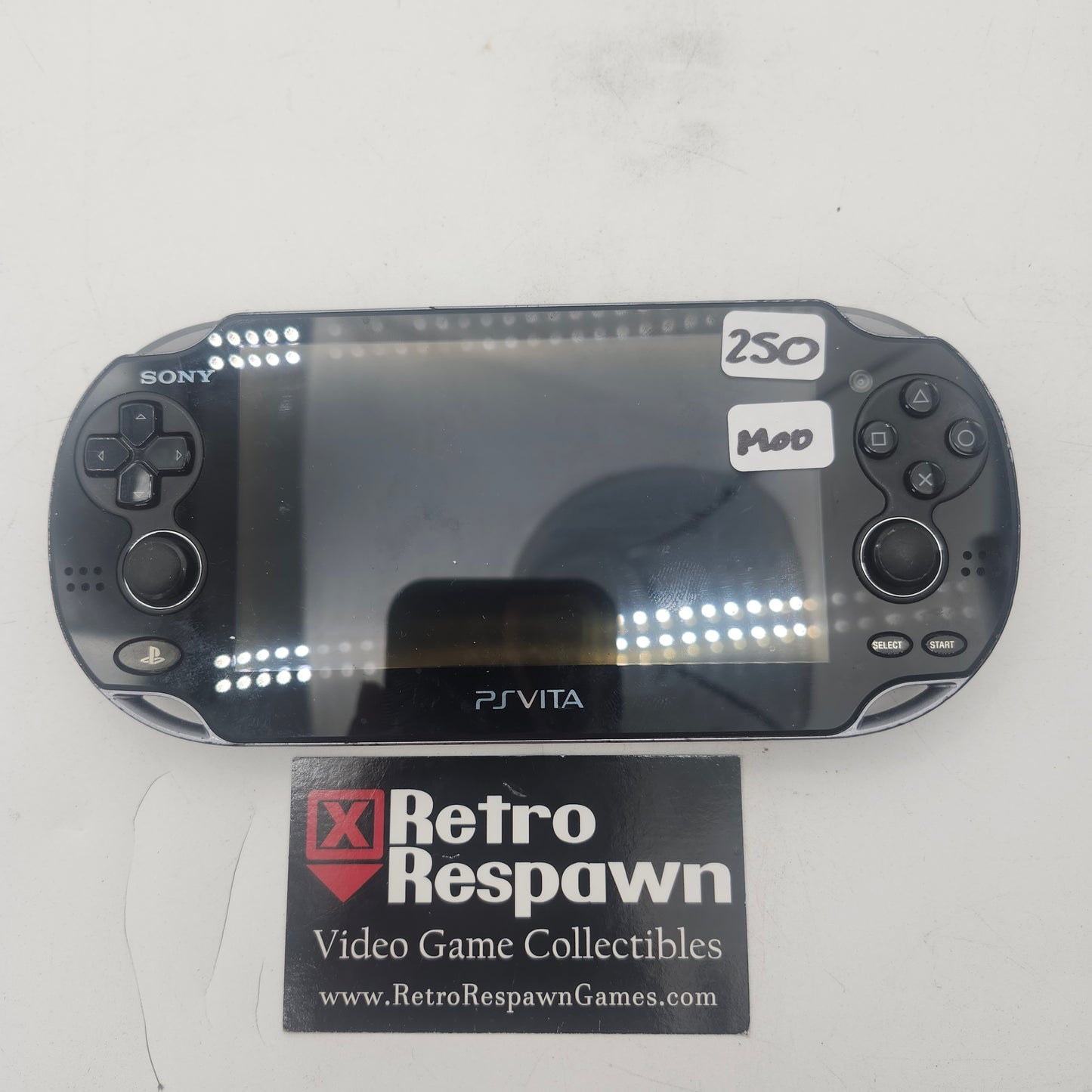 Black Modded PSVita 1000 - PS VITA (Console + Charger)